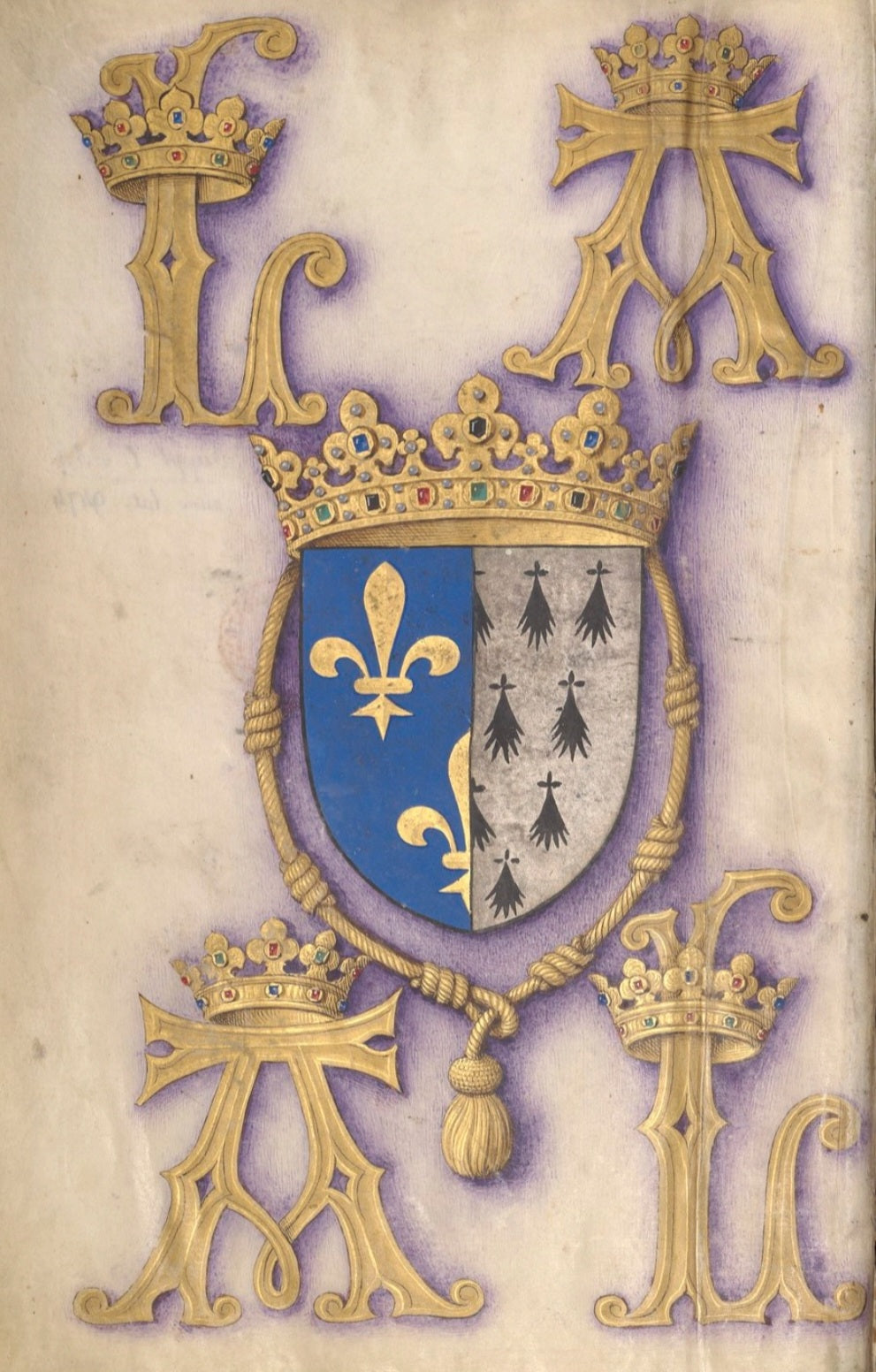 (Extrait) Horae ad usum Romanum, dites Grandes Heures d'Anne de Bretagne