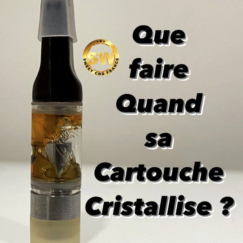 Que faire quand sa cartouche vape CBD se cristallise ? | Recette simple pour fondre le distillat CBD | SWEET CBD FRANCE CBD blog Que faire quand sa cartouche vape CBD se cristallise ? | Recette simple pour fondre le distillat CBD | SWEET CBD FRANCE CBD blog