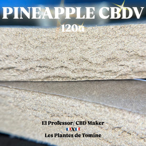 PINEAPPLE CBDV | Pure Drysift CBD Fabriqué en France par "CBD Maker" x "Les Plantes de Tomine"