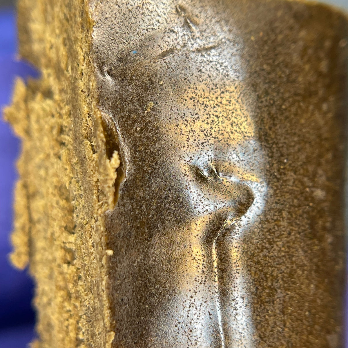 WPFF SKUNK JAM, hash CBD Fresh Frozen — autre vue de la matière