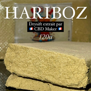 HARIBOZ | Pure Drysift CBD Fabriqué en France par "CBD Maker" x "High Society"