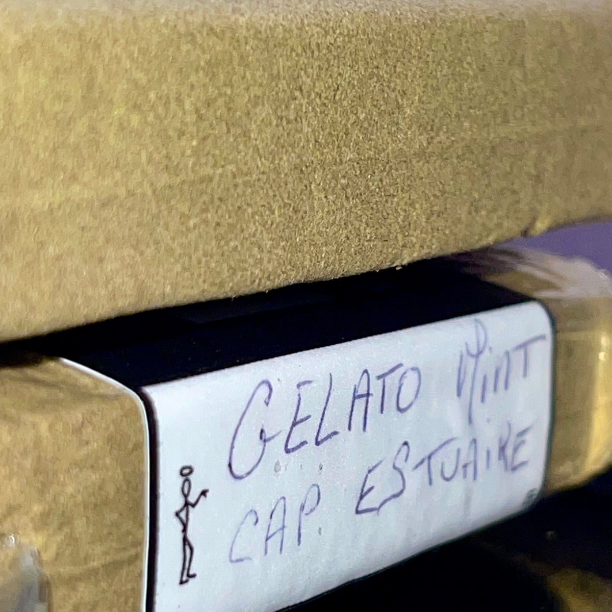 GELATO MINT, résine CBD — résine présentée sous un autre angle