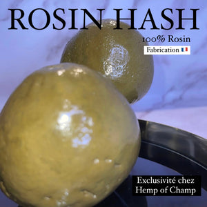 Rosin Hash CBG 55.50% | 100% Rosin | Méthode authentique | Exclusivité “Hemp of Champ”