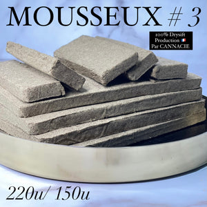 MOUSSEUX # 3 | Pollen CBD 100% "DRYSIFT" | Ferme "CANNACIE" | Fabrication 100% Française