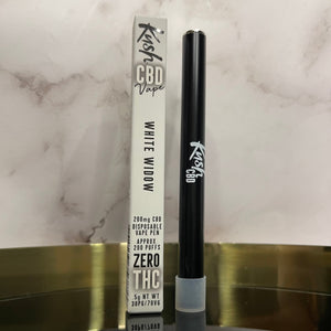 Kush Vape CBD | 200 Puffs | 40% CBD | 8 versions